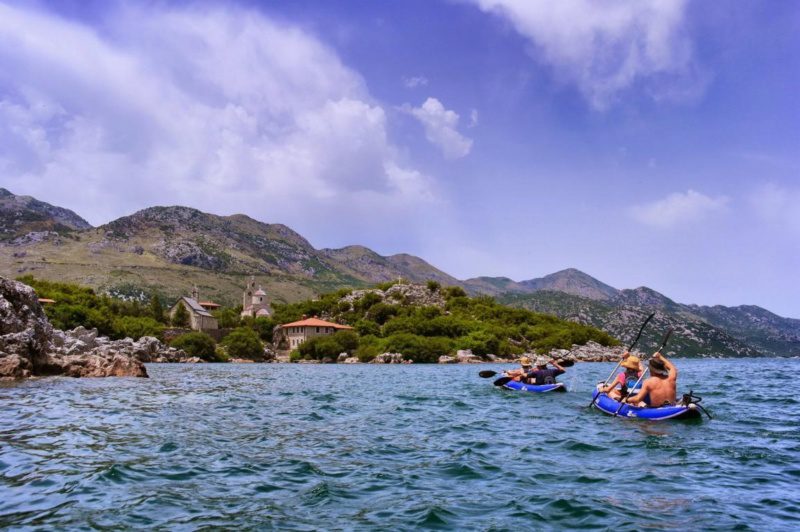 Beška Kloster - Kanufahren in Montenegro