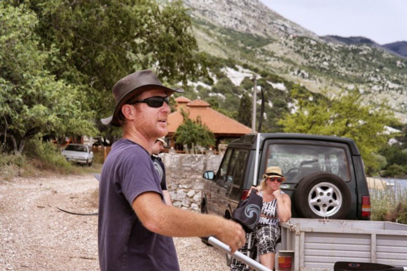 Kanufahren auf Montenegros Skutarisee
