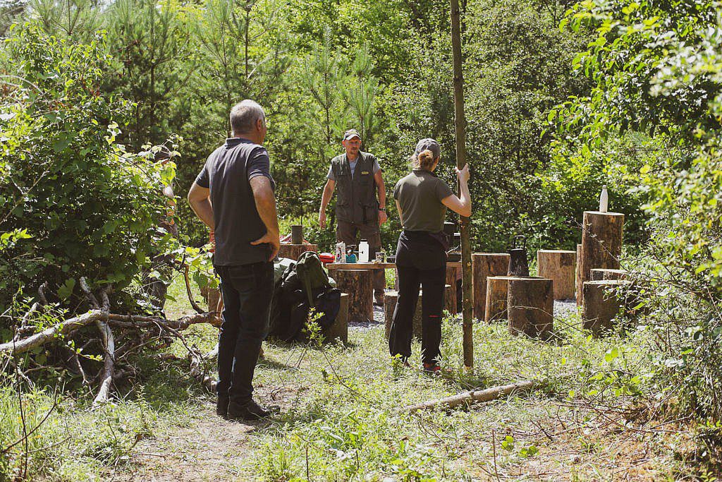 Trekking-Camps im Odenwald