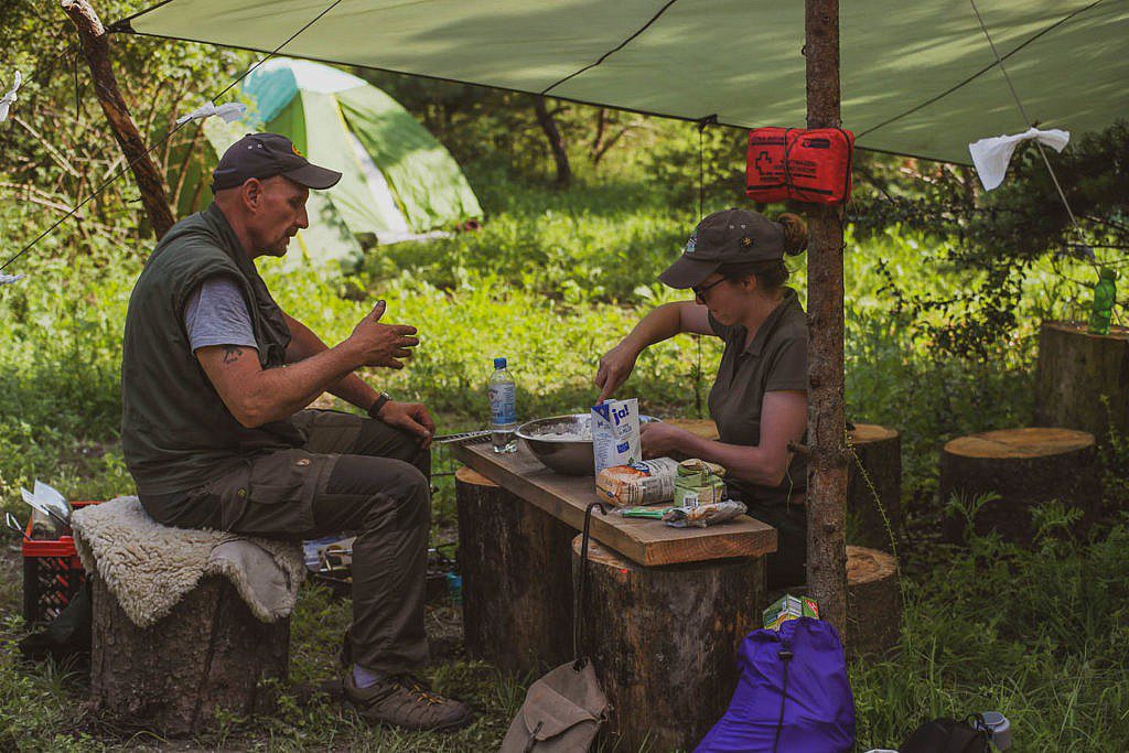 Trekking-Camps im Odenwald