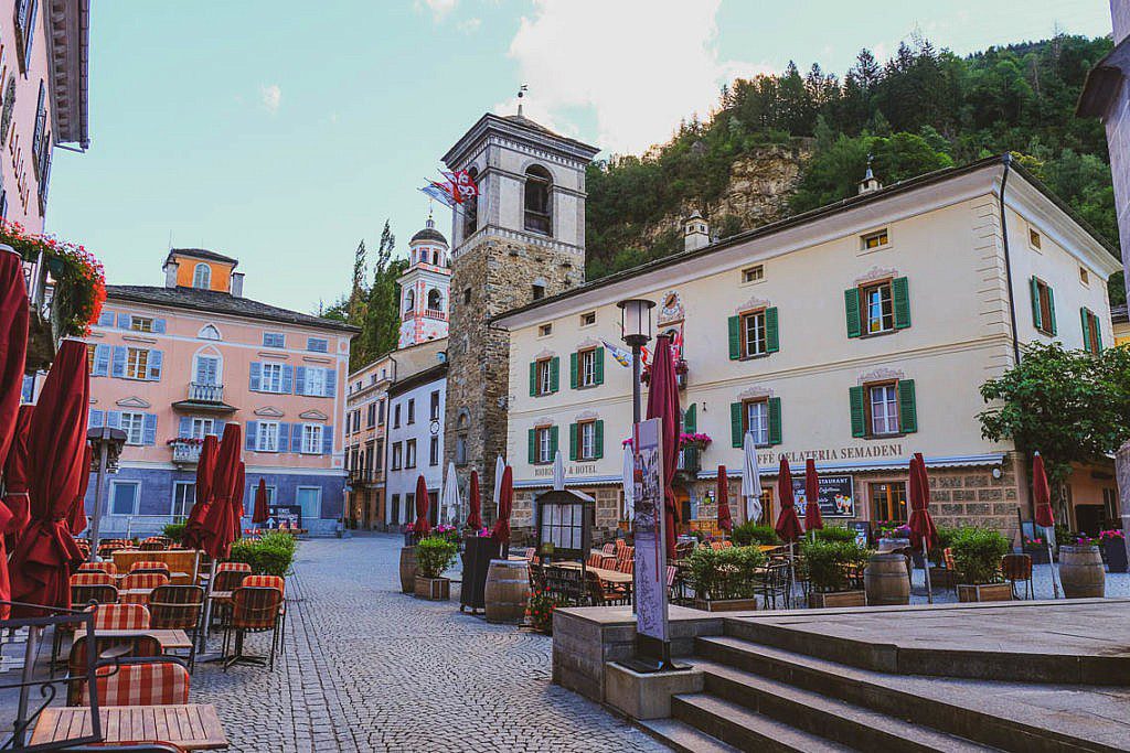 Dorfplatz Poschiavo