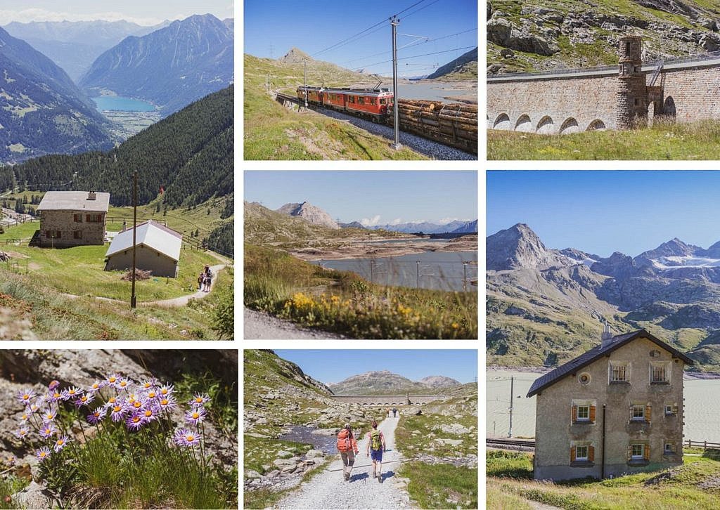 Wanderung Lago Bianco Bernina Tour