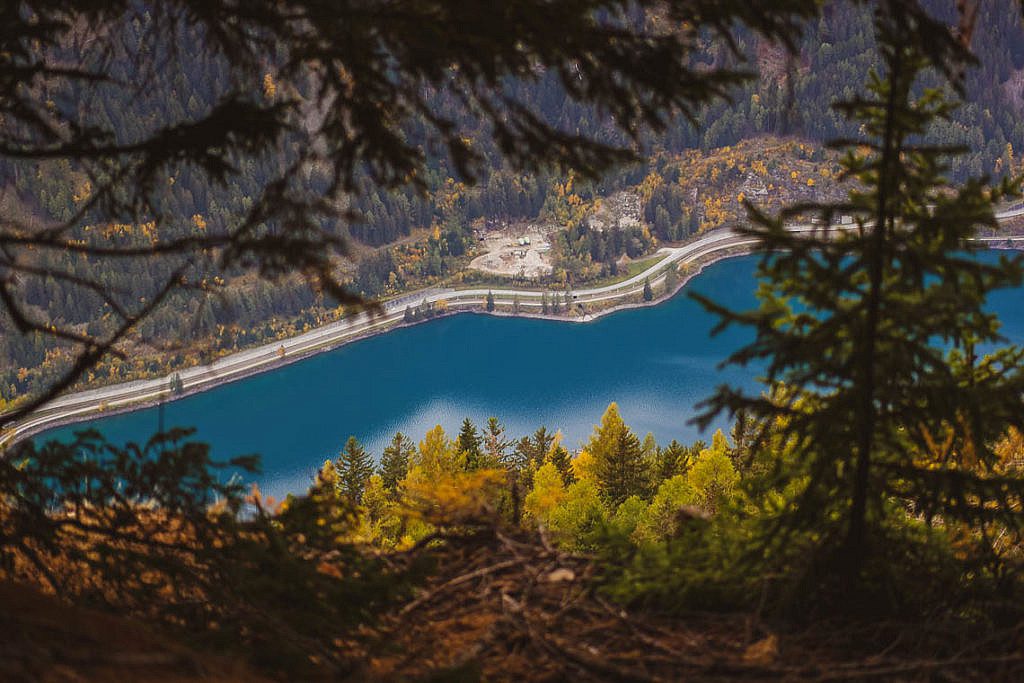Indian Summer Wanderung Poschiavo San Romerio