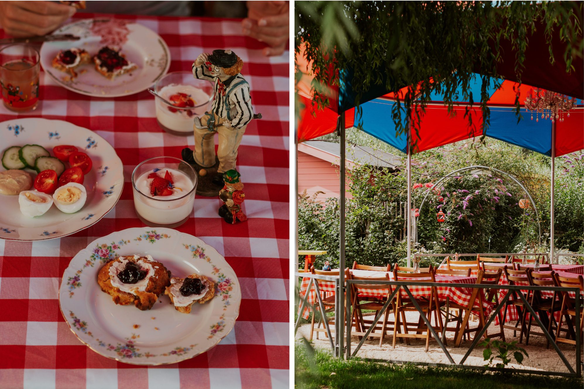 Das Frühstück im Tuinhotel Tralala ist ein Fest!