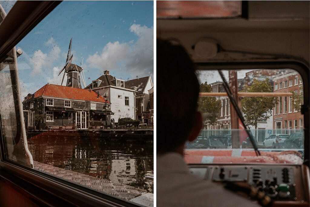 Bootsfahrt in Haarlem mit Boot