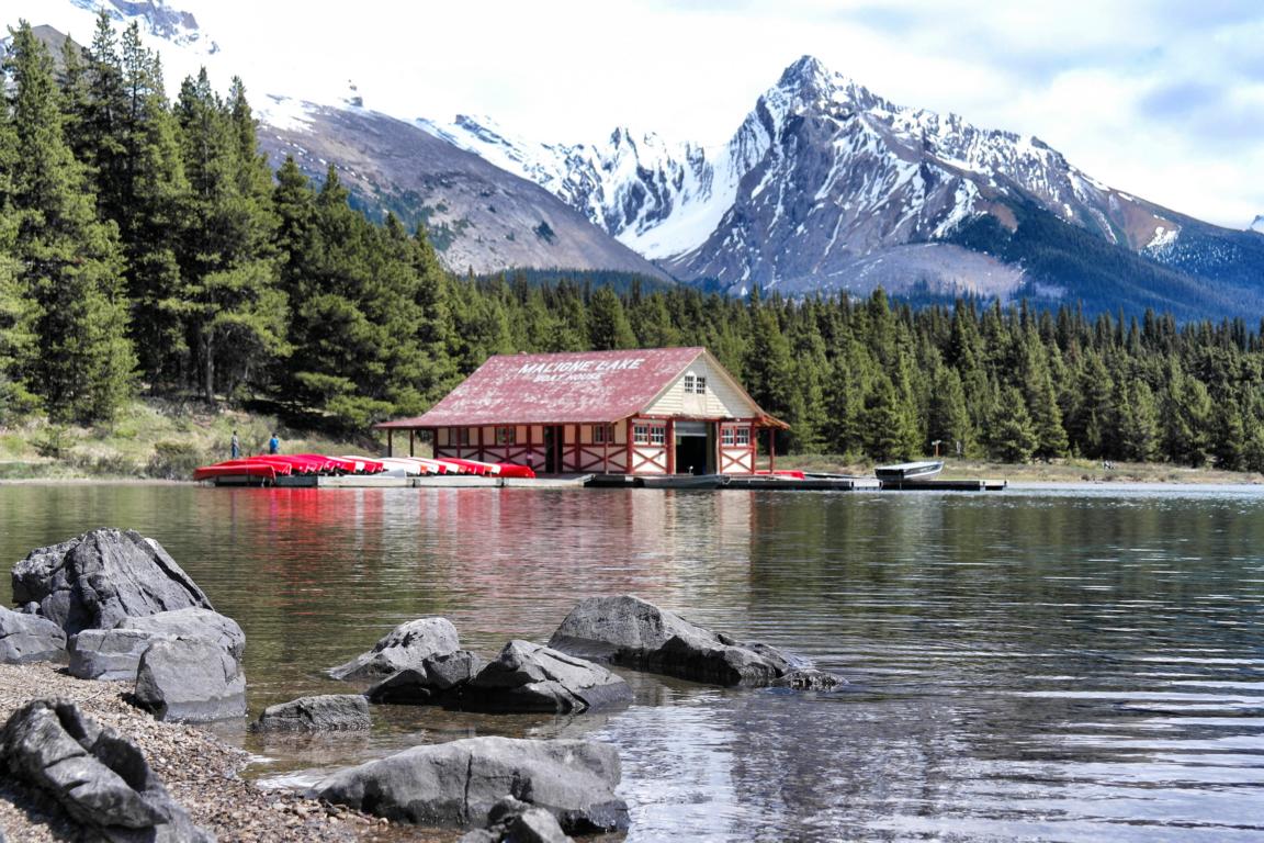 Westkanada Highlights in 2 Wochen - Maligne Lake