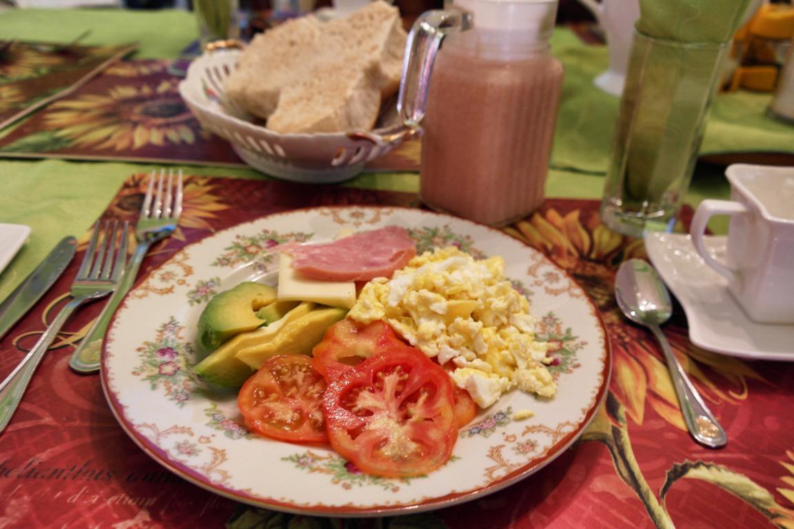 Reisevorbereitung Kuba - Frühstück im Casa Particular