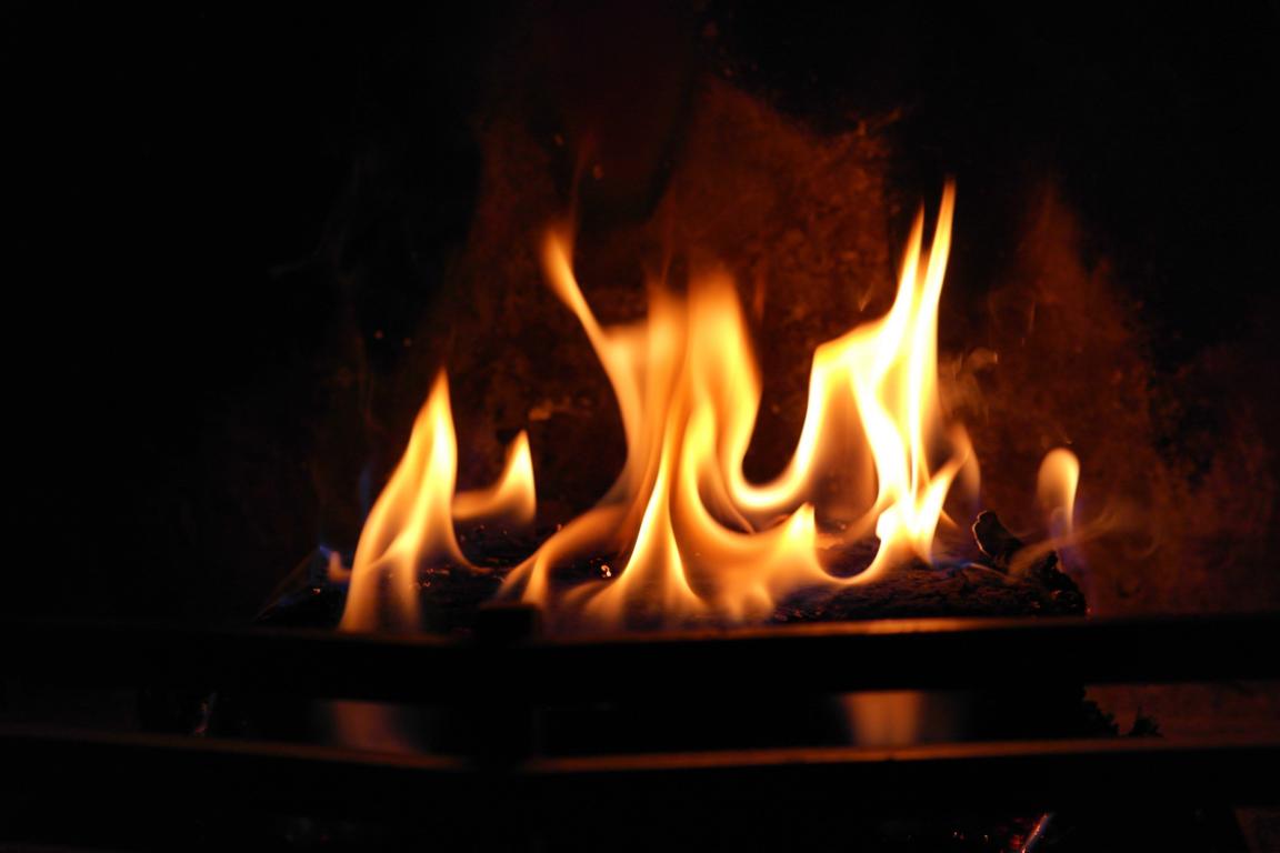 Silvester-Reiseziele in der Natur - Kamin