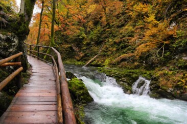 Kurzurlaub Slowenien - Vintgar Klamm