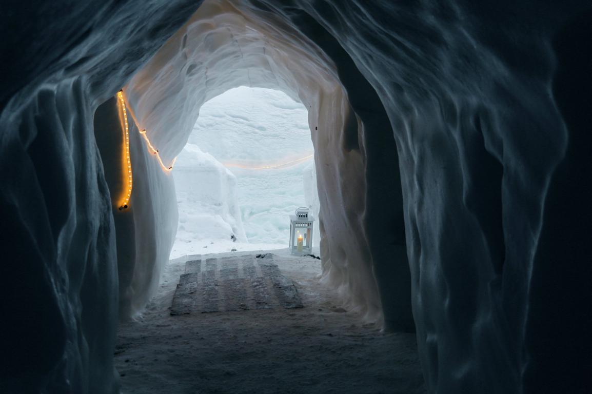 Iglu Übernachtung in den Alpen