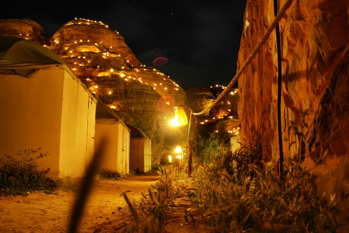 Besondere Unterkünfte in Jordanien - Seven Wonders Bedouin Camp