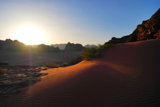 Besondere Unterkünfte in Jordanien - Wadi Rum Sky Camp