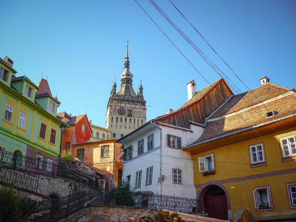 Sighisoara in Rumänien