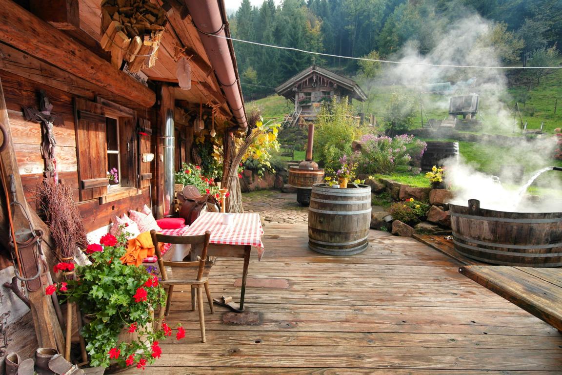 Schwarzwald wie anno dazumal - Bader Almhütte 