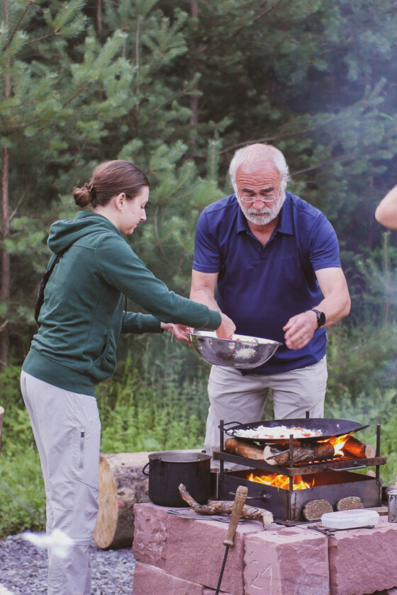 Trekking-Camps im Odenwald