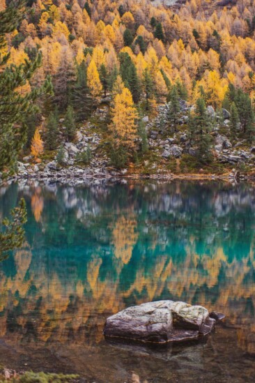 Lagh da Saoseo Valposchiavo Ausflugsziele Sehenswürdigkeiten Val da Camp