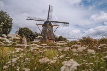 Windmühle Besthmenermolen Vechtdal Sehenswürdigkeit